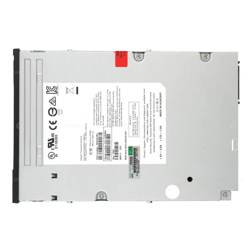 693416-001 HPE LTO5 HH ULTRIUM 3000 SAS INTERNAL TAPE DRIVE